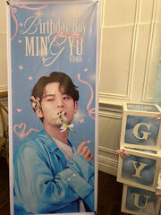 Mingyu Birthday Decorations